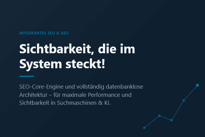 SEO & GEO: Sichtbarkeit, die im System steckt!